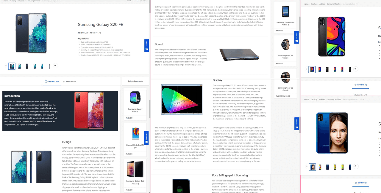 WordPress product listing and eCommerce management project